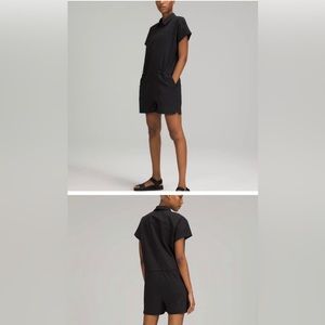 Lululemon stretch rib pocketed romper
